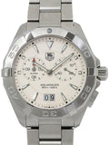 Buy Shop Tag Heuer Aquaracer White Dial Watch for Men - WAY111Y.BA0928 USA Online