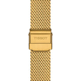 Buy Shop Tissot Everytime Lady Gold Dial Gold Mesh Bracelet Watch for Women - T143.210.33.021.00 USA Online