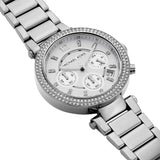 Buy Shop Michael Kors Parker Silver Dial Silver Steel Strap Watch for Women - MK5353 USA Online