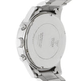 Guess Atlas Chronograph Silver Dial Silver Steel Strap Watch For Men - W0668G7