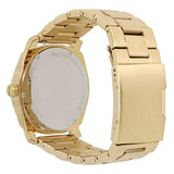 Buy Shop Fossil Garrett Chronograph Gold Dial Gold Steel Strap Watch for Men - FS5772 USA Online