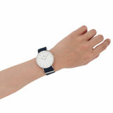 Buy Shop Daniel Wellington Classic Bayswater White Dial Blue NATO Strap Watch For Men - DW00100276 USA Online