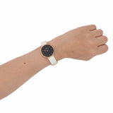 Buy Shop Daniel Wellington Classic Petite Dover Black Dial White NATO Strap Watch For Women - DW00100314 USA Online