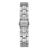 Buy Shop Guess Montage Quartz Silver Dial Silver Steel Strap Watch For Women - GW0588L2 USA Online