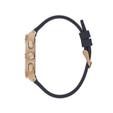 Buy Shop Guess Headline Multifunction Quartz Blue Dial Blue Silicone Strap Watch For Men - GW0571G2 USA Online