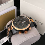 Buy Shop Michael Kors Runway Chronograph Grey Dial Two Tone Steel Strap Unisex Watch - MK8189 USA Online