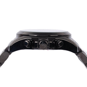 Buy Shop Michael Kors Bradshaw Chronograph Black Dial Black Steel Strap Watch For Women - MK6058 USA Online