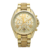 Buy Shop Michael Kors Bradshaw Gold Dial Gold Steel Strap Watch for Women - MK5722 USA Online