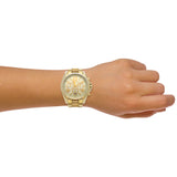 Buy Shop Michael Kors Bradshaw Gold Dial Gold Steel Strap Watch for Women - MK5722 USA Online