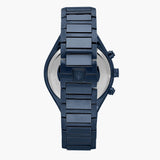Buy Shop Maserati Stile Chronograph Blue Dial Blue Steel Strap Watch For Men - R8873642008 USA Online