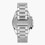 Buy Shop Maserati Traguardo Chronograph Silver Dial Silver Steel Strap Watch For Men - R8873612049 USA Online