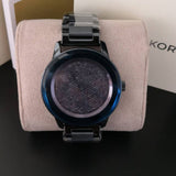 Buy Shop Michael Kors Kinley Blue Dial Blue Steel Strap Watch for Women - MK6246 USA Online