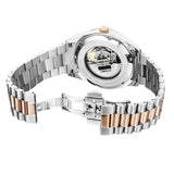 Buy Shop Fossil Townsman Automatic Skeleton White Dial Two Tone Steel Strap Watch for Men - ME3075 USA Online