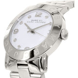 Buy Shop Marc Jacobs Amy White Dial Silver Steel Strap Watch for Women - MBM3054 USA Online