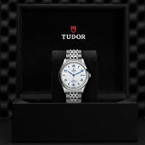 Tudor 1926 Automatic White Dial Silver Steel Strap Watch for Men - M91650-0005