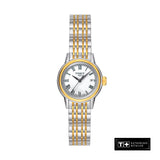 Buy Shop Tissot Carson Lady White Dial Two Tone Steel Strap Watch For Women - T085.210.22.013.00 USA Online