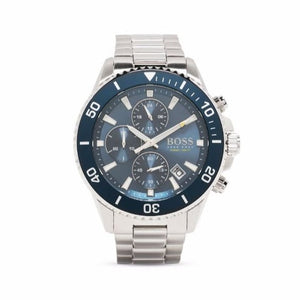 Buy Shop Hugo Boss Ocean Edition Chronograph Blue Dial Silver Steel Strap Watch for Men - 1513704 USA Online