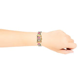 Buy Shop Gucci G-Frame Floral Mother of Pearl Dial White Leather Strap Watch For Women - YA147406 USA Online