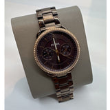 Buy Shop Fossil Tailor Analog Brown Dial Brown Steel Strap Watch for Women - ES4258 USA Online