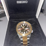 Buy Shop Seiko 5 Sports Automatic Brown Dial Two Tone Steel Strap Watch For Men - SRPK24 USA Online