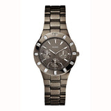 Buy Shop Guess XS Multifunction Quartz Brown Dial Brown Steel Strap Watch For Women - W0027L1 USA Online