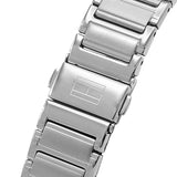 Buy Shop Tommy Hilfiger Mason Quartz Blue Dial Silver Steel Strap Watch for Men - 1791788 USA Online