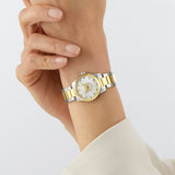 Buy Shop Gucci G Timeless Quartz Mother of Pearl Dial Two Tone Steel Strap Watch For Women - YA1265012 USA Online