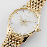 Buy Shop Gucci G Timeless Quartz Mother of Pearl Dial Gold Steel Strap Watch For Women - YA1265021 USA Online