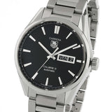 Buy Shop Tag Heuer Carrera Calibre 5 Automatic Black Dial Silver Steel Strap Watch for Men - WAR201A.BA0723 USA Online