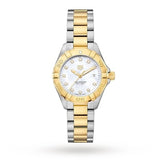 Buy Shop Tag Heuer Aquaracer White Mother of Pearl Dial Watch for Women - WBD1322.BB0320 USA Online