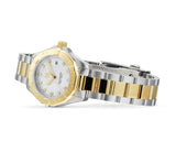 Buy Shop Tag Heuer Aquaracer Diamonds Mother of Pearl Dial Two Tone Steel Strap Watch for Men - WBD1422.BB0321 USA Online