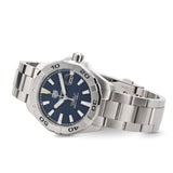 Tag Heuer Aquaracer Automatic Blue Dial Silver Steel Strap Watch for Men - WBD2112.BA0928