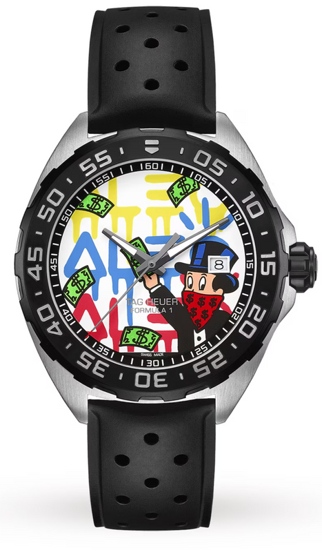Buy Shop Tag Heuer Formula 1 Alec Monopoly White Dial Watch for Men - WAZ1119.FT8023 USA Online