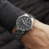 Buy Shop Tag Heuer Carrera Day Date Automatic Black Dial Silver Steel Strap Watch for Men - WBN2010.BA0640 USA Online