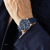 Buy Shop Tag Heuer Aquaracer Professional 300 Automatic Blue Dial Blue Rubber Strap Watch for Men - WBP201B.FT6198 USA Online