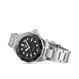 Buy Shop Tag Heuer Aquaracer Professional 300 Automatic Black Dial Silver Steel Strap Watch for Women - WBP231D.BA0626 USA Online