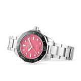 Buy Shop Tag Heuer Aquaracer Professional 300 Automatic Diamonds Pink Dial Silver Steel Strap Watch for Women - WBP231J.BA0618 USA Online