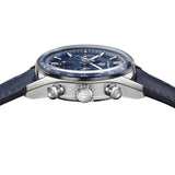 Buy Shop Tag Heuer Carrera Chronograph Blue Dial Blue Leather Strap Watch for Men - CBS2212.FC6535 USA Online