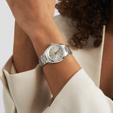 Buy Shop Tag Heuer Carrera Date Silver Dial Silver Steel Strap Watch for Women - WBN2310.BA0001 USA Online