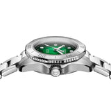 Buy Shop Tag Heuer Aquaracer Professional 200 Automatic Diamond Green Dial Silver Steel Strap Watch for Women - WBP2415.BA0622 USA Online