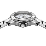 Buy Shop Tag Heuer Aquaracer Professional 200 Quartz Mother of Pearl Dial Silver Steel Strap Watch for Women - WBP1418.BA0622 USA Online