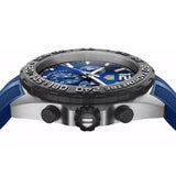 Tag Heuer Formula 1 Chronograph Blue Dial Blue Rubber Strap Watch for Men - CAZ101AV.FT8077