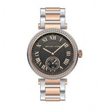 Buy Shop Michael Kors Skylar Black Dial Two Tone Steel Strap Watch for Women - MK5957 USA Online