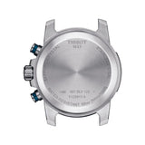 Buy Shop Tissot Supersport Chrono Blue Dial Silver Steel Strap Watch For Men - T125.617.11.041.00 USA Online