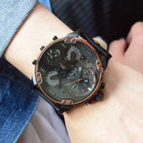 Buy Shop Diesel Mr Daddy 2.0 Chronograph Black Dial Black Steel Strap Watch For Men - DZ7400 USA Online