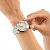 Buy Shop Breitling Chronomat 36 Mother of Pearl Dial Silver Steel Strap Watch for Women - A10380101A4A1 USA Online