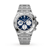 Buy Shop Breitling Chronomat B01 42 Six Nations Scotland Blue Dial Silver Steel Strap Watch for Men - AB0134A51C1A1 USA Online