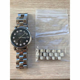 Buy Shop Marc Jacobs Blade Black Dial Silver Steel Strap Watch for Women - MBM8672 USA Online