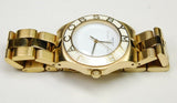 Buy Shop Marc Jacobs Blade White Dial Gold Steel Strap Watch for Women - MBM3050 USA Online