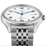 Tudor 1926 Automatic White Dial Silver Steel Strap Watch for Men - M91650-0005